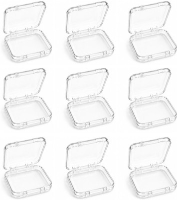 COANC Multi purpose Acrylic Portable Boxes For Earrings, Bracelet, Rings, Necklace MULTIPURPOSE Vanity Box(Transparent)