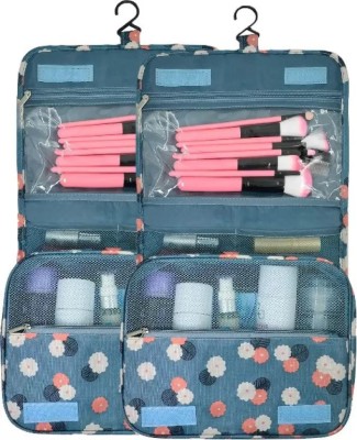 RK RETALIER Multipurpose Cosmetic Organizer Makeup Travelling Bag for Women & Girls - 1Pc Travel Toiletry Kit(Multicolor)