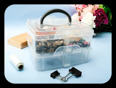 SJK New vanity box premium quality_248 Multi purpose Vanity Box(Multicolor)