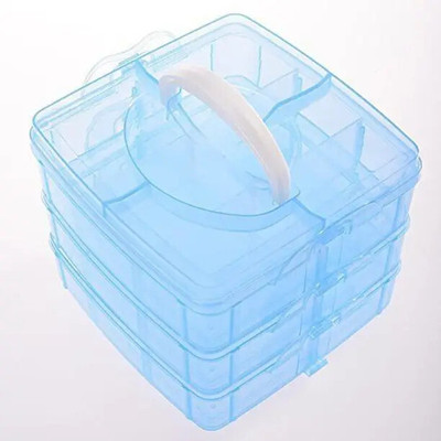 SJK Plastic Utility Container  - 1.5 dozen(Multicolor)