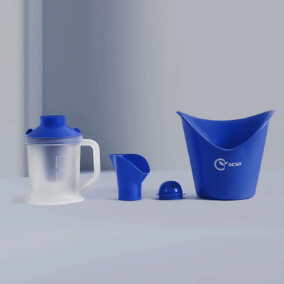 RCSP Vaporizer 3 In 1 Steam Vaporizer, Nose Steamer, Cough Steamer, Nozzle Inhaler & Nose vaporizer machine for cold and cough (Blue) Vaporizer(Blue)