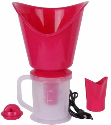 JUMP2STARS Face, Nose and Cough Steamer 3 in 1 Plastic Steam Vaporizer, Nozzle Inhaler, Vaporizer(Pink)