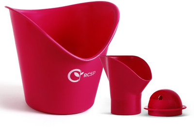 RCSP Relax Facial mask steam inhaler vaporizer for cold Vaporizer(Pink)