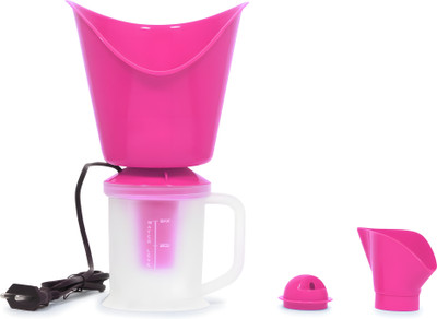DGARYS 3 in 1 Steam Vaporizer for Cold, Cough, Facial & Nose Steaming Use Vaporizer(Pink)