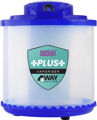CRESCENT Plus Facial Steamer Vaporizer 4 Way Action - Steam Inhaler Vaporizer(Blue, Transparent)