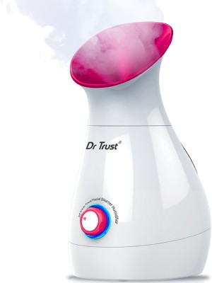 Dr Trust USA 3-in-1 Nano Ionic Portable Facial Steamer, Cold & Cough Relief, Humidifier Vaporizer(Pink)