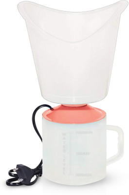 Ozocheck Vaporizer Steam Inhaler 3 In 1, For Cough & Cold/Nose Inhaler/Facial Vaporizer(White)