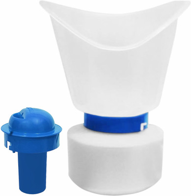 AccuSure 2 In 1 Nose, Cough Steamer and Nozzle Inhaler Vaporizer(Blue)