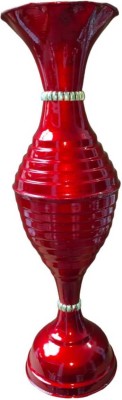 Procyon Iron Vase (24 inch, Red, Red) Iron Vase(24 inch, Red, Red)