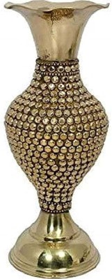 SRI Stainless Steel Vase(18 inch, Multicolor)