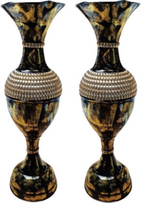 Procyon Iron Vase (24 inch, Gold) Iron Vase(24 inch, Gold)