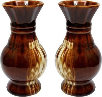 Onlinch Vases 2_new12 Ceramic Vase(14 inch, Brown)