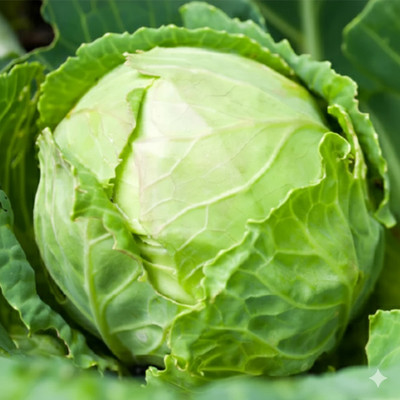 Organic Cabbage(1 Pc)