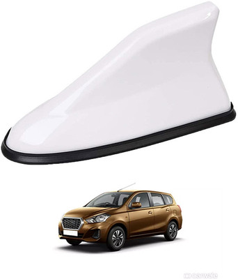 RKPSP White Car Shark Fin Radio Signal Anteena Waterproof For Roof Universal-98 Car Anteena Satellite Vehicle Antenna
