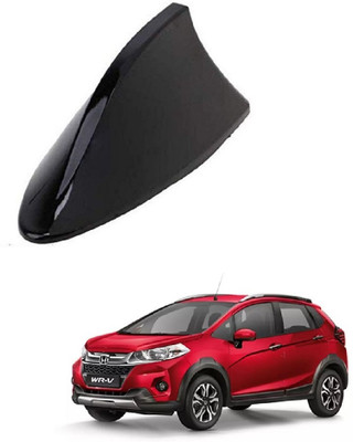 SPREADX Shark Fin Roof Antenna Aerial ABS AM/FM Radio Signal for Honda WRV - Black Whip Vehicle Antenna