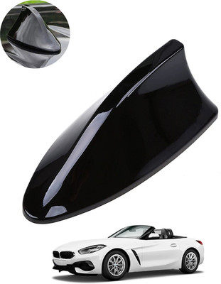 CCMM Unique New Design Shark Shape Waterproof Black Shinny Antenna For Car-328 Universal Black Waterproof Car Roof Shark Antenna-328 Satellite Vehicle Antenna