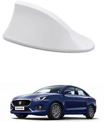 FKOK Car Shark Fin Antenna (White) For Swift Dzire Satellite Vehicle Antenna