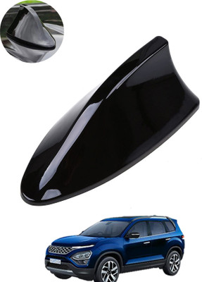 MSNP Car Shark Fin Antenna Roof Aerial Base Am/Fm Signal Black For Car 232 Waterproof Car Shark Fin Roof Antenna Black For Safari Satellite Vehicle Antenna
