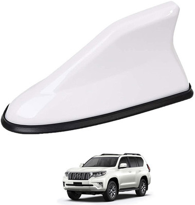 RKPSP White Car Shark Fin Radio Signal Anteena Waterproof For Roof Universal-140 Car Anteena Satellite Vehicle Antenna