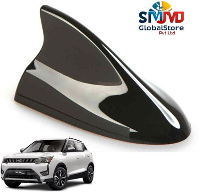 Smjmd Global Store Universal Shark Fin Black Car Antenna For XUV300 Satellite Vehicle Antenna