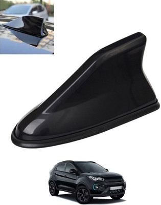 ABJD Signal Black Car Roof Shark Fin Antenna Receiver For Nexon EV-Tata-2020 Shark fin Antenna Satellite Vehicle Antenna