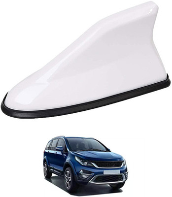 RKPSP White Car Shark Fin Radio Signal Anteena Waterproof For Roof Universal-113 Car Anteena Satellite Vehicle Antenna