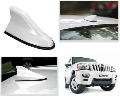PEEPS STORE Peeps shark-white Mahindra Scorpio peepsstore pack of 1 antenna for car Satellite Vehicle Antenna