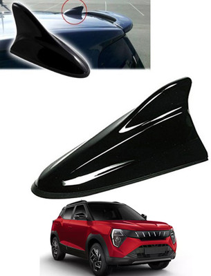 MSNP Universal Black Shark Fin Antenna For Vehicle Roof-324 Waterproof Universal Black Fin Shark Roof Aerial Base Antenna For Car-324 Satellite Vehicle Antenna