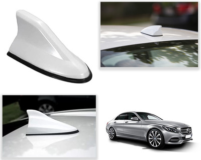 PEEPS STORE Peeps shark-white Mercedesbenz C200 peepsstore pack of 1 antenna for car Satellite Vehicle Antenna