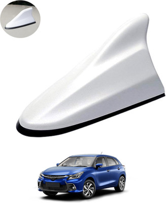 MATIES Waterproof Car Shark Fin Antenna Roof Areial Base White 116 Car Shark Fin Antenna Roof Aerial Base Am/Fm Signal White For GlanzaToyota2022 Satellite Vehicle Antenna