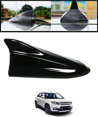 CCMM Glossy Black Finish Waterproof Vehicle Shark Antenna-300 Universal Compatibility Black Shark Finn Antenna For Car Roof-300 Satellite Vehicle Antenna