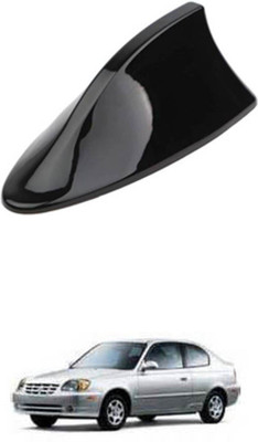 FKOK Car Shark Fin Antenna (Black) For Accent Viva Satellite Vehicle Antenna