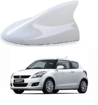 carsonia White Car Shark Fin Signal (AM/FM) Receiver Antenna for SWIFT Satellite Vehicle Antenna