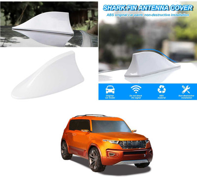 PECUNIA Shark Fin Antenna Cover for Car Roof AM FM Signal – White Universal Fit H7 Shark Fin Antenna Cover for Car Roof AM FM Signal – Universal Fit H7 Satellite Vehicle Antenna