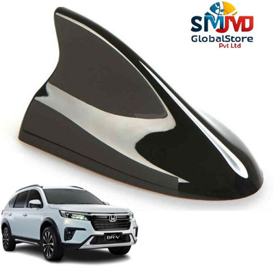 Smjmd Global Store Universal Shark Fin Black Car Antenna For BRV Satellite Vehicle Antenna