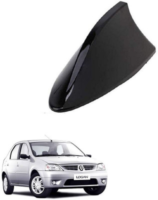 SPREADX Shark Fin Roof Antenna Aerial ABS AM/FM Radio Signal for Mahindra Logan - Black Whip Vehicle Antenna
