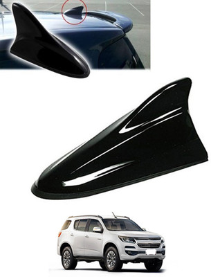 MSNP Universal Black Shark Fin Antenna For Vehicle Roof-275 Waterproof Universal Black Fin Shark Roof Aerial Base Antenna For Car-275 Satellite Vehicle Antenna
