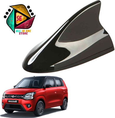 Sakshionline Store Universal Shark Fin Style Black Car Antenna AM/FM Radio for Wagon R Satellite Vehicle Antenna