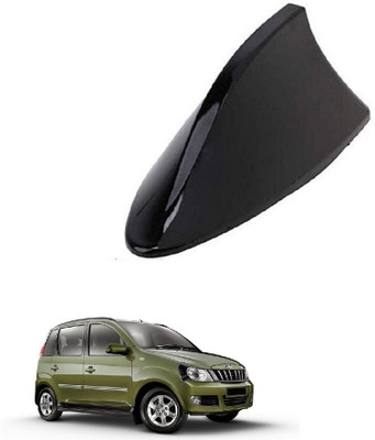 SPREADX Shark Fin Roof Antenna Aerial ABS AM/FM Radio Signal for Quanto - Black Whip Vehicle Antenna