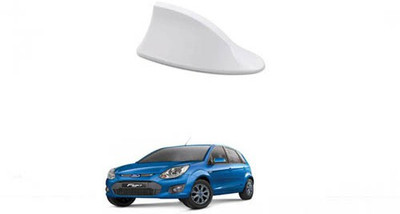 FKOK Car Shark Fin Antenna (White) For Figo Satellite Vehicle Antenna