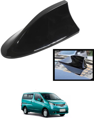 MATIES Car Shark Fin Antenna Roof Aerial Base Am/Fm Signal Black For Car-101 Black Car Roof Shark Fin Antenna Signal Receiver For Universal Car-101 Satellite Vehicle Antenna