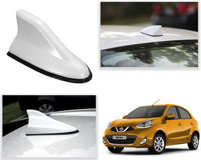 PEEPS STORE Peeps shark-white Nissan New Micra peepsstore pack of 1 antenna for car Satellite Vehicle Antenna