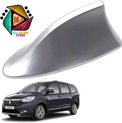 Sakshionline Store Universal Shark Fin Style Silver Car Antenna AM/FM Radio for Lodgy Satellite Vehicle Antenna