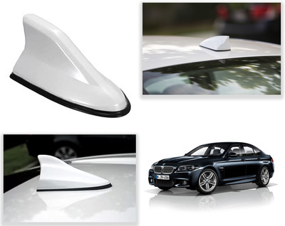 PEEPS STORE Peeps shark-white BMW 5 Series peepsstore pack of 1 antenna for car Satellite Vehicle Antenna