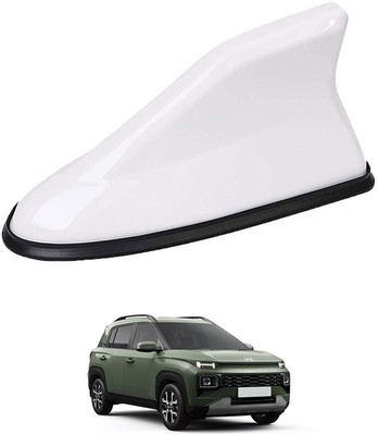 MATIES White Waterproof Shark Radio Signal Roof Antenna For Exter Hyundai 2024 Satellite Vehicle Antenna