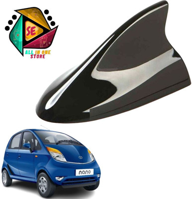 Sakshionline Store Universal Shark Fin Style Black Car Antenna AM/FM Radio for Nano Satellite Vehicle Antenna