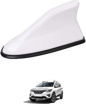 MATIES White Shark Antenna Waterproof And Unique Design For Vehicle -278 Car Shark Fin Antenna Roof Aerial Base Am/Fm Signal Receiver White For Car -278 Satellite Vehicle Antenna