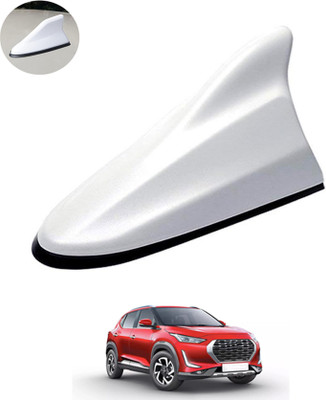 CCMM Unique New Design Shark Shape Waterproof White Shinny Antenna For Car-180 Universal White Waterproof Car Roof Shark Antenna-180 Satellite Vehicle Antenna