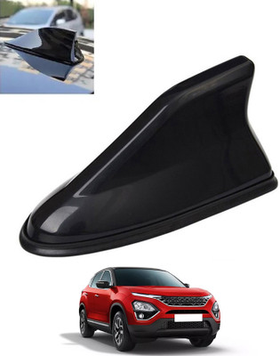 ABJD Black Car Roof Shark Fin Antenna Signal Receiver For Harrier-Tata-2019 Shark fin Antenna Satellite Vehicle Antenna