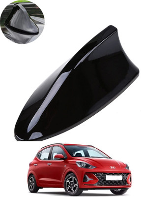 MSNP Car Shark Fin Antenna Roof Aerial Base Am/Fm Signal Black For Car 122 Waterproof Car Shark Fin Roof Antenna Black For Grand i10 NIOS Satellite Vehicle Antenna